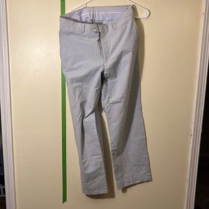 Saks Fifth Ave Striped Slacks Dress Pant Sz 32r